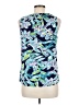 Lilly Pulitzer Blue Sleeveless Blouse Size M - photo 2