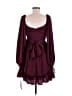 Lulus 100% Polyester Burgundy Casual Dress Size M - photo 2