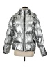 Lattelier 100% Polyester Metallic Silver Snow Jacket Size M - photo 1