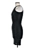 Missguided Metallic Black Cocktail Dress Size 8 - photo 5