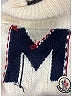 Moncler White Ivory Cropped Roll Neck Sweater Size XL - photo 4