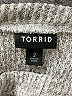 Torrid Gray Pullover Sweater Size 2X Plus (2) - photo 7