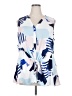 Torrid 100% Polyester Blue Sleeveless Blouse Size 2X Plus (2) - photo 1