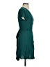 BCBGeneration Teal Short Sleeve Top Size XXS - photo 4