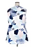 Torrid 100% Polyester Blue Sleeveless Blouse Size 2X Plus (2) - photo 2