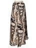 She + Sky Animal Print Silver Tan Casual Skirt Size L - photo 2