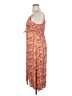 Rewind Floral Orange Casual Dress Size XL - photo 5