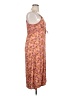 Rewind Floral Orange Casual Dress Size XL - photo 4