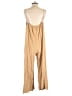 Natural Life Solid Tan Jumpsuit Size M - photo 2