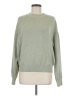 H&M Solid Green Pullover Sweater Size M - photo 1