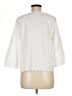 Gap White 3/4 Sleeve Blouse Size M - photo 2