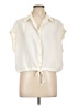 Laundry by Shelli Segal 100% Polyester Ivory Sleeveless Blouse Size L - photo 1