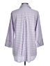 Boho Chic Houndstooth Purple 3/4 Sleeve Blouse Size M - photo 2
