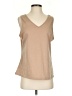 NYDJ 100% Polyester Tan Sleeveless T-Shirt Size Sm - Med - photo 1
