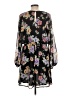 WAYF 100% Polyester Floral Black Casual Dress Size L - photo 2
