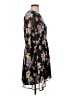 WAYF 100% Polyester Floral Black Casual Dress Size L - photo 4