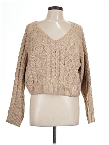 Happily Grey Pullover Sweater (view 1)