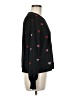 Marled Hearts Black Pullover Sweater Size M - photo 4