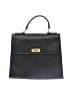 Coach 100% Leather Solid Black Leather Satchel One size - photo 1