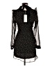 Lush Stars Black Casual Dress Size M - photo 2