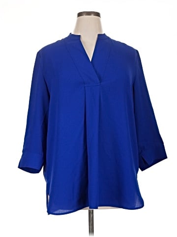 Anne Klein 3/4 Sleeve Blouse (view 1)