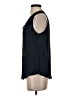 Banana Republic 100% Polyester Black Sleeveless Blouse Size S - photo 5