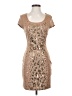 BCBGMAXAZRIA Tan Cocktail Dress Size XS - photo 1