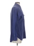 Equipment 100% Silk Stripes Blue Long Sleeve Silk Top Size XS - photo 4