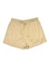 NYDJ 100% Polyester Solid Gold Khaki Shorts Size S - photo 1