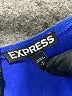 Express Solid Blue Cocktail Dress Size S - photo 7