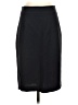 Theory Solid Black Wool Skirt Size 4 - photo 1