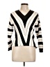Prettygarden Chevron-herringbone Ivory Pullover Sweater Size L - photo 1