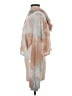Out From Under Tie-dye Tan Poncho Size S - photo 5