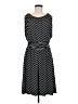 Express Chevron-herringbone Black Casual Dress Size M - photo 1