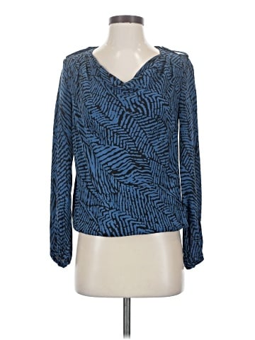 Tory Burch Long Sleeve Silk Top (view 1)