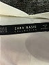 Zara Basic 100% Polyester Ivory 3/4 Sleeve Blouse Size M - photo 7