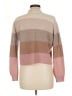 Filoro 100% Cashmere Color Block Tan Cashmere Pullover Sweater Size M - photo 2