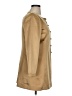 Liz Claiborne 100% Polyester Gold Ivory Coat Size 14 Petite - photo 4