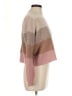 Filoro 100% Cashmere Color Block Tan Cashmere Pullover Sweater Size M - photo 4