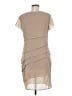 Unbranded 100% Polyester Solid Tan Cocktail Dress Size M - photo 2