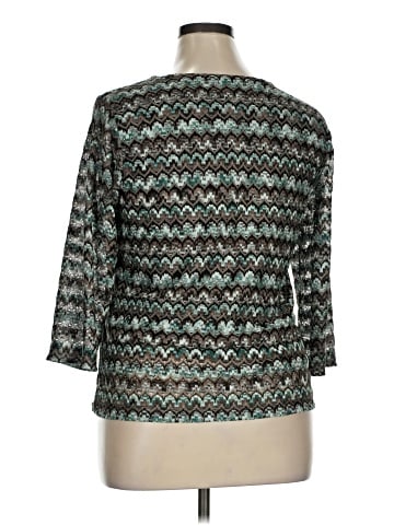 Coldwater Creek 3/4 Sleeve Top (view 2)