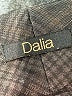 dalia Houndstooth Black Dress Pants Size L - photo 7