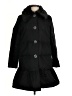 Kate Spade New York 100% Polyester Black Coat Size 4 - photo 1