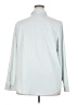 Eddie Bauer Solid Teal Long Sleeve Blouse Size XXL - photo 2