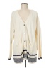 Doncaster Collection Ivory Cardigan Size M - photo 1