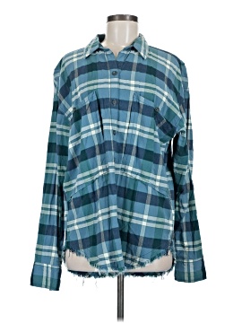 Free People Long Sleeve Button Down Shirt