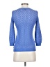Talbots Chevron-herringbone Blue Pullover Sweater Size P (petite) - photo 2