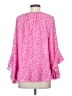 Vince Camuto 100% Polyester Pink 3/4 Sleeve Blouse Size S - photo 2