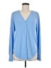 Ann Taylor Blue Long Sleeve Blouse Size M - photo 1