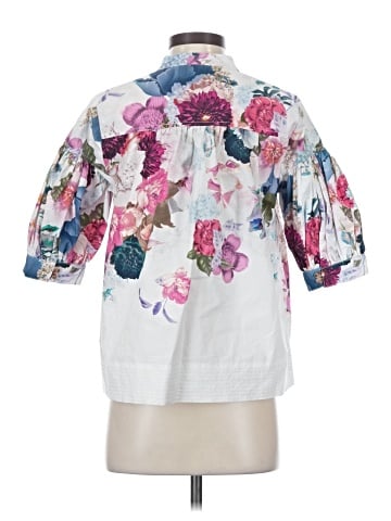 Anthropologie 3/4 Sleeve Blouse (view 2)